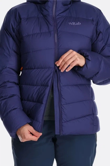 Пуховик женский Rab Infinity Alpine Down Jacket Womens 10 Бірюзовий - изображение 3