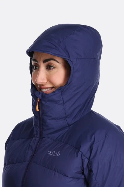Пуховик женский Rab Infinity Alpine Down Jacket Womens 10 Бірюзовий - изображение 4