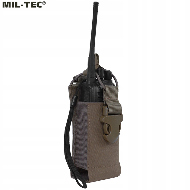 Підсумок для рації тактичний Mil-Tec Radio Pouch dark coyote - зображення 1