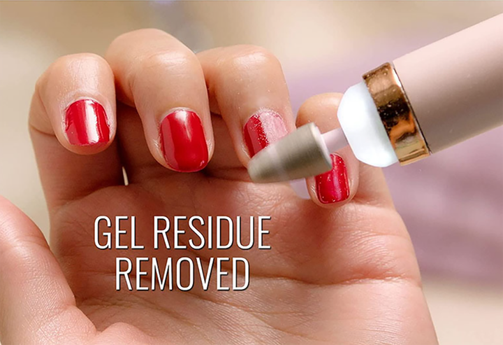 Аккумуляторный фрезер Flawless Salon Nails для маникюра и педикюра с LED подсветкой и набором насадок - изображение 4