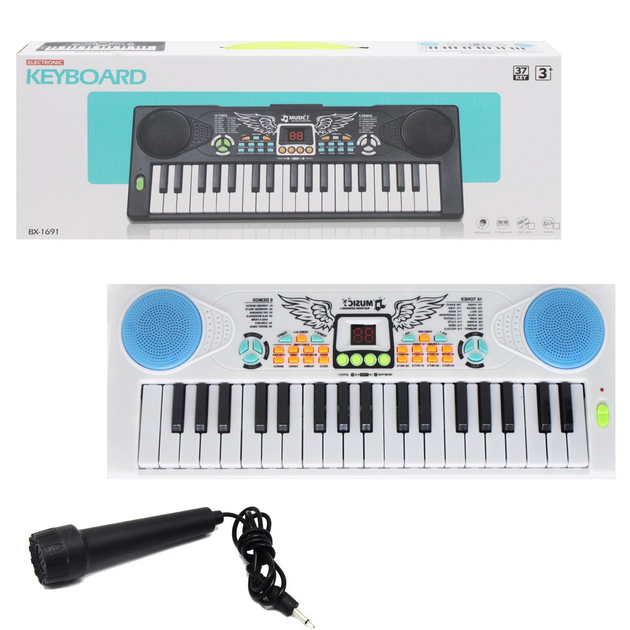Синтезатор Electrion keyboard белый MiC (BX-1691A-1691B) (193736 ...