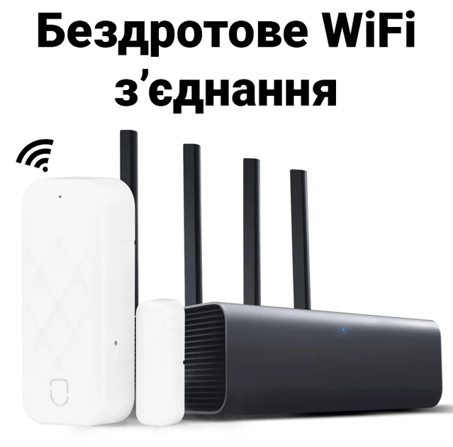 Беспроводной умный WiFi датчик 2в1: открытия дверей и окон + вибрации Digital Lion DAS-03w, поддержка Tuya - Фото 2 Беспроводной умный WiFi датчик 2в1: открытия дверей и окон + вибрации Digital Lion DAS-03w, поддержка Tuya - изображение 2
