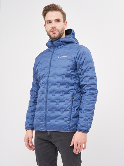 men's delta ridge down hooded jacket
