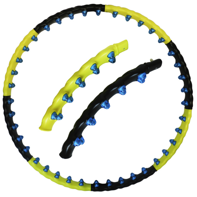 Обруч массажный Хула Хуп с магнитами (JS-6001) Hula Hoop, 1,6 кг., 108 см. - изображение 2