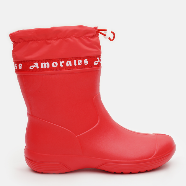 Женские резиновые сапоги низкие Jose Amorales 119225 36 Красные ...