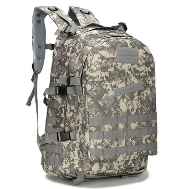 Городской тактический штурмовой военный рюкзак ForTactic B01 на 40литров Пиксель - изображение 1