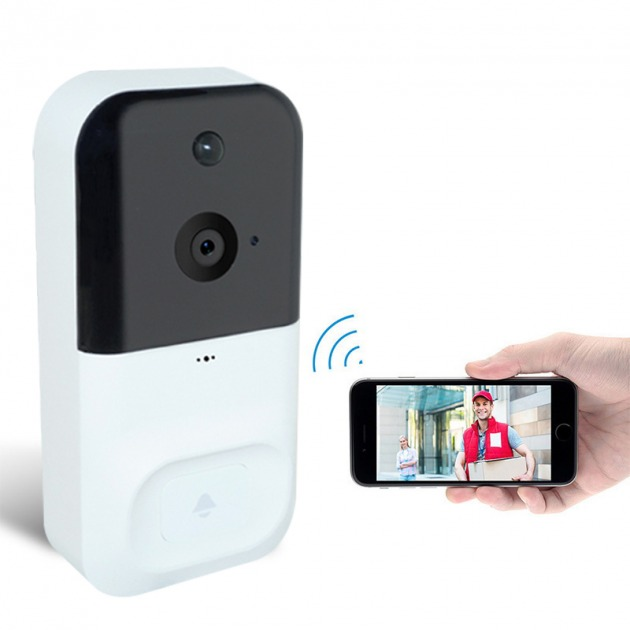 Домофон UKC DOORBELL Wifi 1280х720P Дверной звонок с беспроводной ...