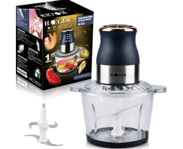 Измельчитель блендер на 3 л с металлической колбой Haeger HG 7021 ...