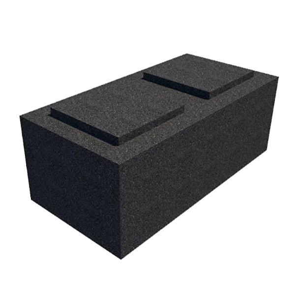 Резиновый блок-лего баллистический 500х250х200 мм - изображение 1