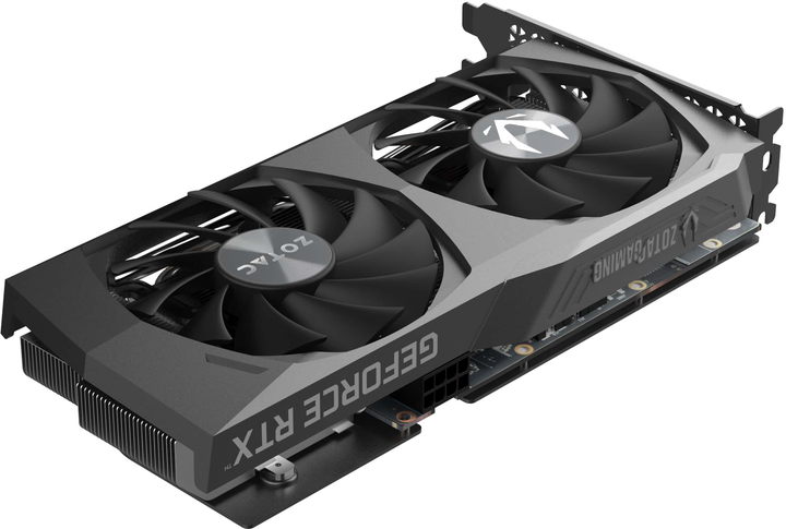 Видеокарта Zotac PCI-Ex GeForce RTX 3060 Twin Edge 12GB GDDR6 (192bit) (1777/15000) (1 х HDMI, 3 x DisplayPort) (ZT-A30600E-10M) - изображение 2
