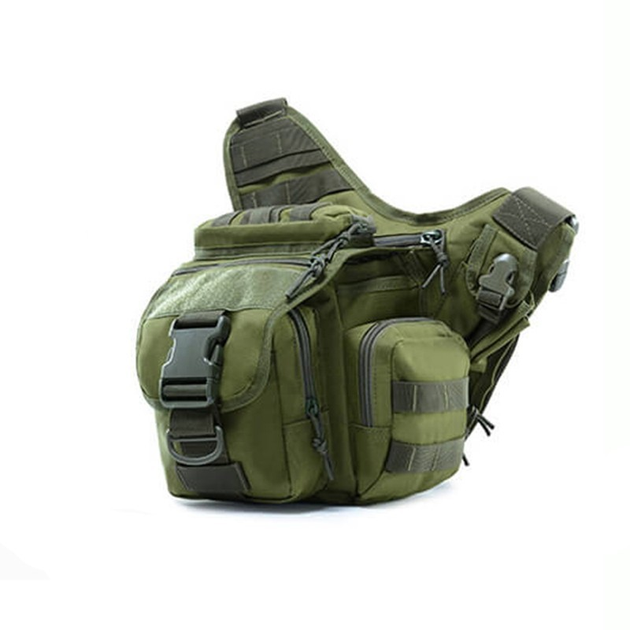 Сумка на плечо Smartex 3P Tactical 10 ST-011 army green - изображение 2