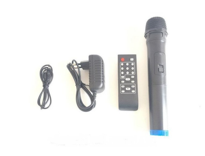 Колонка на акумуляторі з бездротовим мікрофоном Ailiang UF-1018 /100W (USB/Bluetooth/FM) - зображення 5