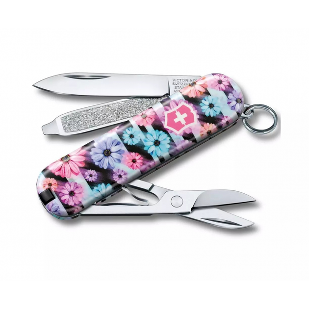 Ніж Victorinox Сlassic LE Dynamic Floral (0.6223.L2107) - зображення 1