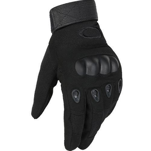 Тактические перчатки полнопалые Oakley черные размер L (11718) - изображение 2