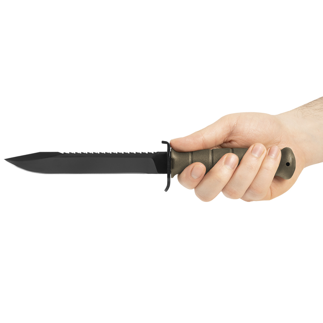 Нож с Пилой MFH At Field Saw Олива с Чехлом (44082B) - изображение 2