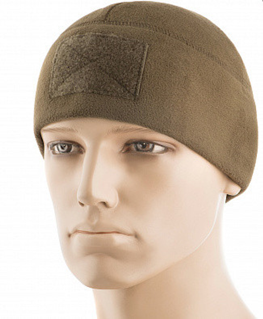 Шапка M-Tac Watch Cap Elite фліс (270г/м2) з липучкою, Dark Olive, М (00-00009006) - зображення 1