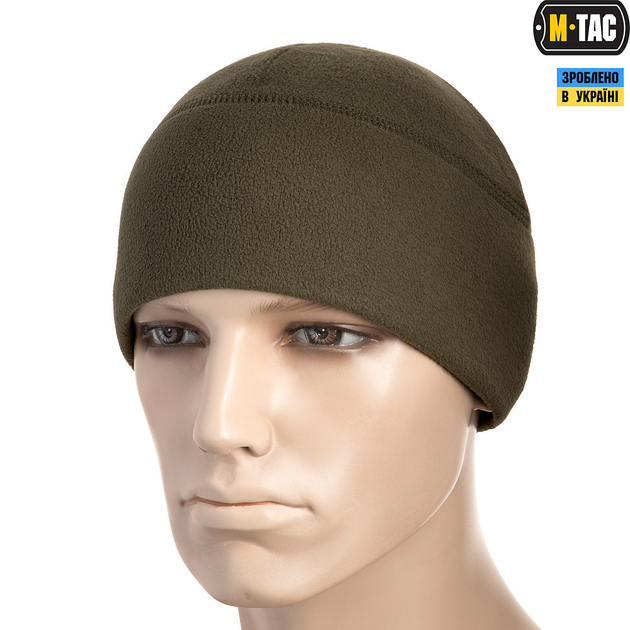 Шапка M-Tac Watch Cap Elite фліс (270 г/м2) Army Olive XL (00-00008016) - зображення 1