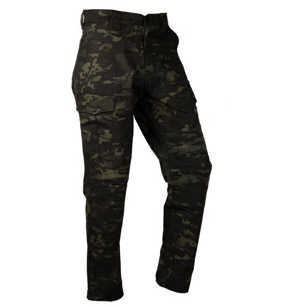 Тактичні штани Emerson Blue Label Ergonomic Fit Long Multicam Black 48р (2000000094540) - зображення 2