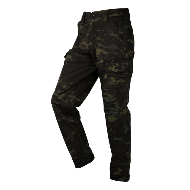 Тактичні штани Emerson Blue Label Ergonomic Fit Long Multicam Black 48-50р (2000000095271) - зображення 1