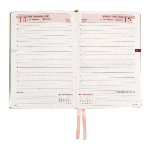 Щоденник А5 Leo Planner датований 2023 " Integro" рожевий - Фото 2 Щоденник А5 Leo Planner датований 2023 " Integro" рожевий - зображення 2