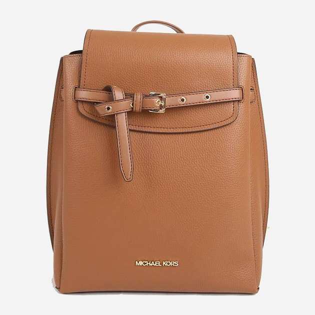 Рюкзак женский кожаный Michael Kors 35F1GU5B2T Коричневый (194900660195 ...