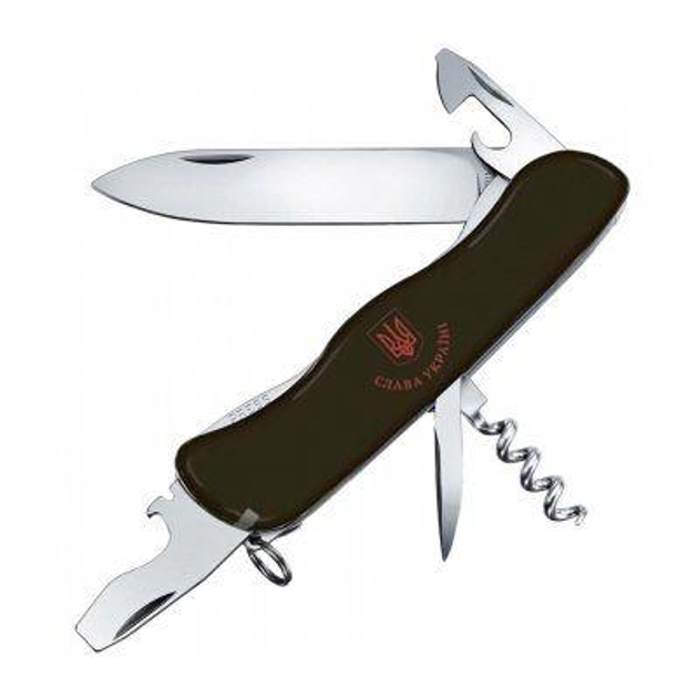 Складаний ніж Victorinox NOMAD UKRAINE 0.8353.3R9 - зображення 2