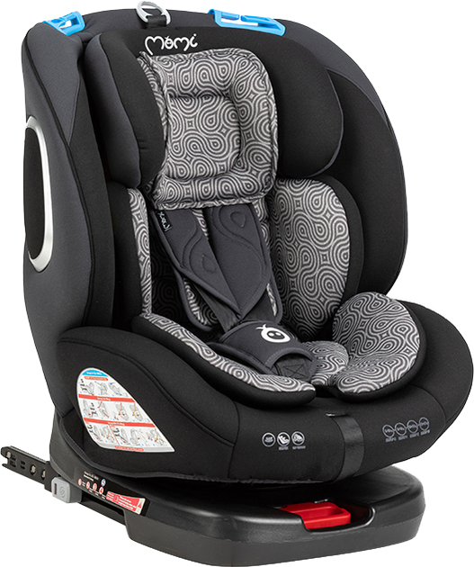 Автокресло детское MoMi Tordi 0-36 кг Black (FOSA00016) – фото, отзывы ...