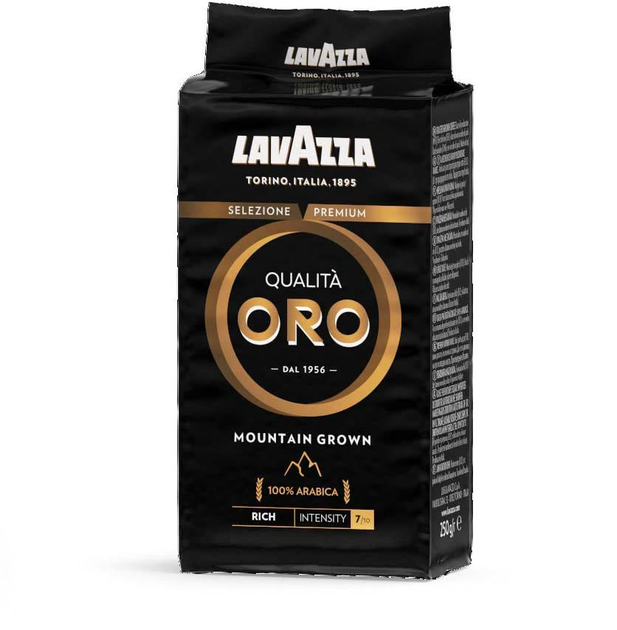 Купить Кофе молотый Lavazza Qualita Oro Mountain Grown 250 г – ROZETKA ...