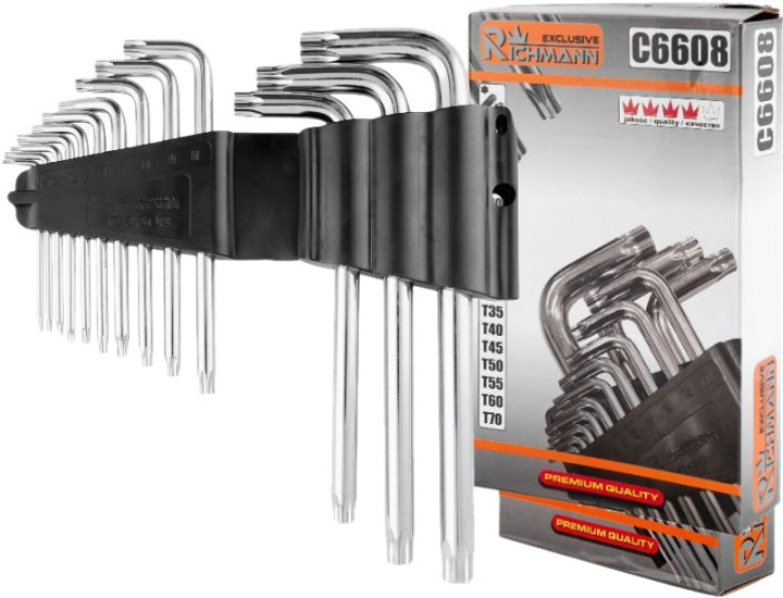 Набор звездочек Richmann TORX 2-19 мм 13 шт (C6608R) – фото, отзывы ...