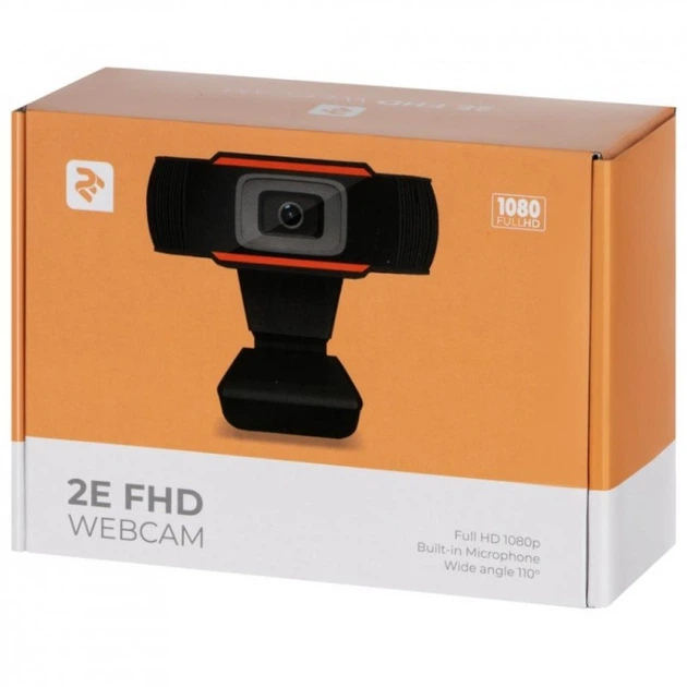 Веб-камера 2E FHD USB Black (2E-WCFHD) (153566) - изображение 7