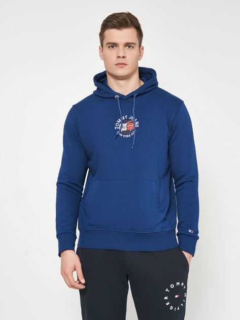 Худи мужское Tommy Hilfiger 10949.4 S Электрик - Фото 1 Худи мужское Tommy Hilfiger 10949.4 S Электрик - изображение 1
