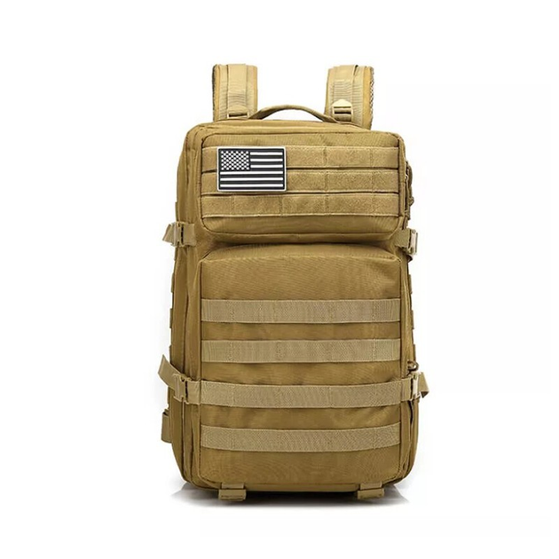Рюкзак тактический Smartex 3P Tactical 45 ST-090 khaki - изображение 1