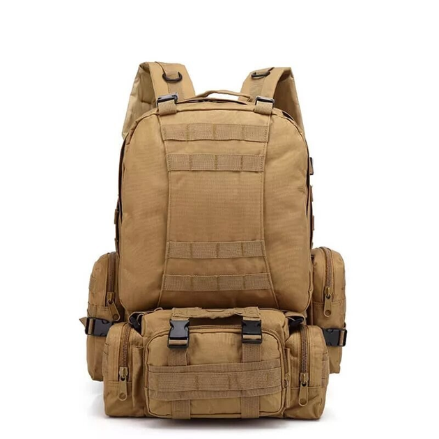 Рюкзак тактический Smartex 3P Tactical 55 ST-002 khaki - изображение 1