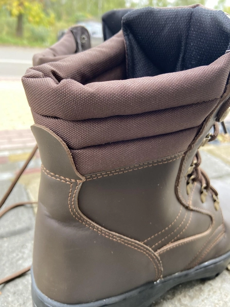 Берці зимові , взуття для військових KROK BЗ2, 43 розмір, коричневі, 01.43 - зображення 2
