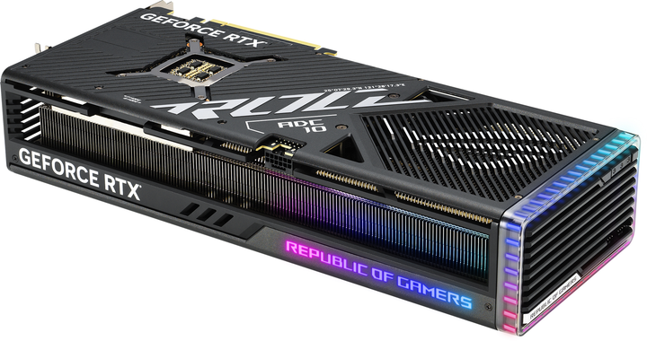 Видеокарта ASUS PCI-Ex GeForce RTX 4090 ROG Strix OC Edition 24GB GDDR6X (384bit) (2640/21000) (2 x HDMI, 3 x DisplayPort) (ROG-STRIX-RTX4090-O24G-GAMING) - изображение 8