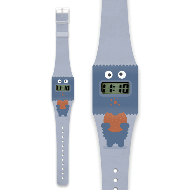 Наручные бумажные часы Pappwatch COOKIE Kids детские Электронные ILP - COOKIE Kids - Фото 2 Наручные бумажные часы Pappwatch COOKIE Kids детские Электронные ILP - COOKIE Kids - изображение 2