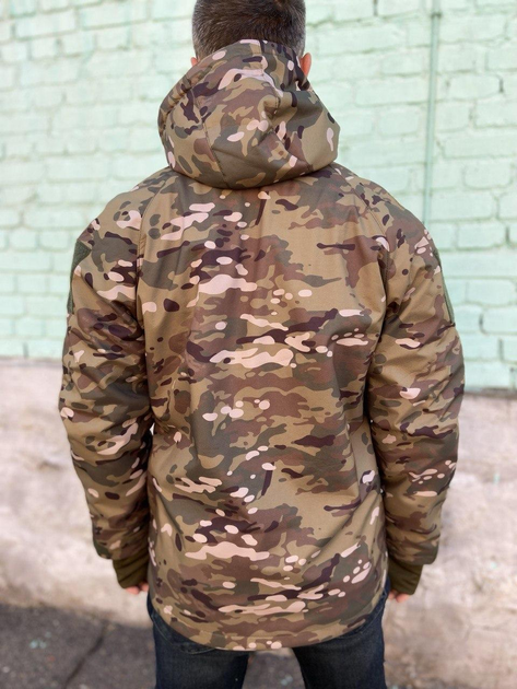 Військова куртка тактична утеплена Софт Шелл Мультикам МТР (Єврозима) 52-54(XL-XXL) - зображення 2