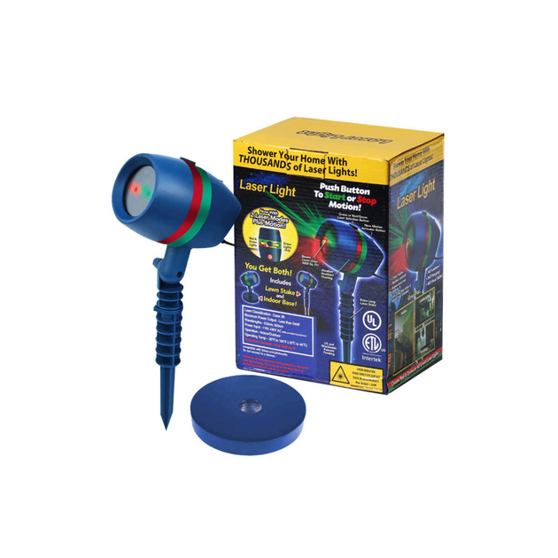 Лазерный звездный проектор Star Shower Motion Laser Light 8003 Синий