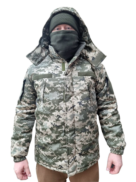 Куртка зимова тактична піксель 56 р - зображення 1