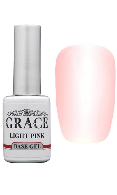 Grace Каучуковая основа, база для гель-лака Rubber Base Light Pink от ...