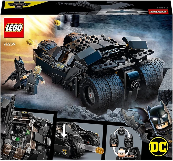 Конструктор Lego DC Batman Бетмобіль Тумблер: бій з Опудалом 422 деталі (76239) - зображення 3
