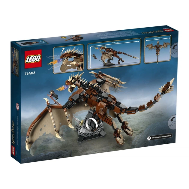 Конструктор Lego Harry Potter Венгерский рогохвостый дракон 671 деталь (76406) - изображение 2
