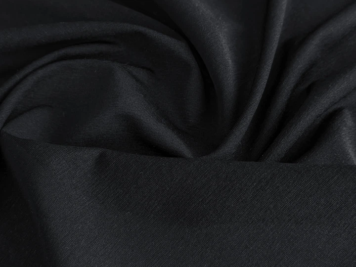 Ткань Сетка подкладочная, черный, пог. м. (с35, 1104044A, цв2) - изображение 2