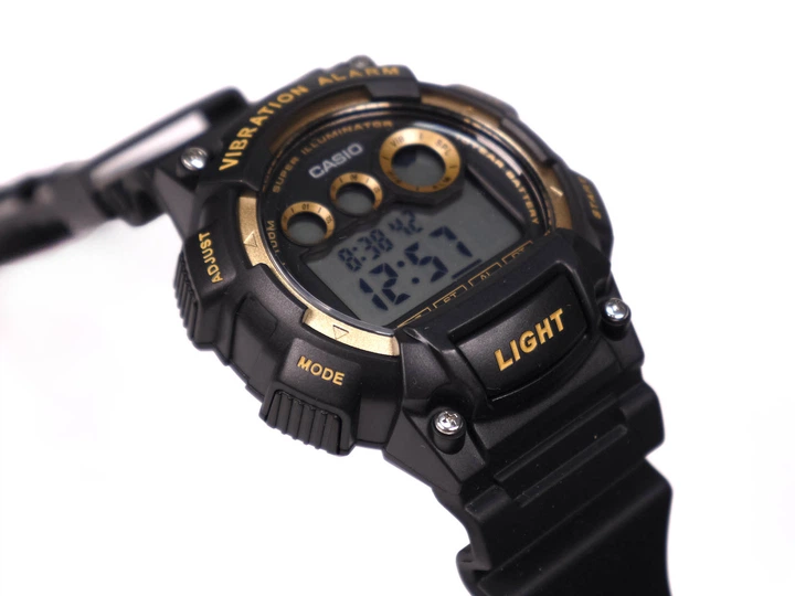 Наручний Годинник Casio W-735H-1A2 Super Illuminator з функцією вібро сигналу та підсвічуванням - зображення 3