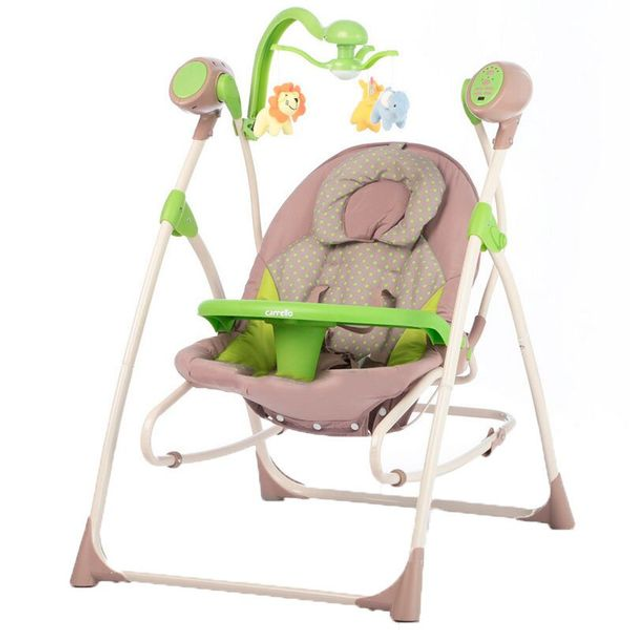 Колыбель-качели Carrello Nanny CRL-0005 Green Dot – фото, отзывы ...