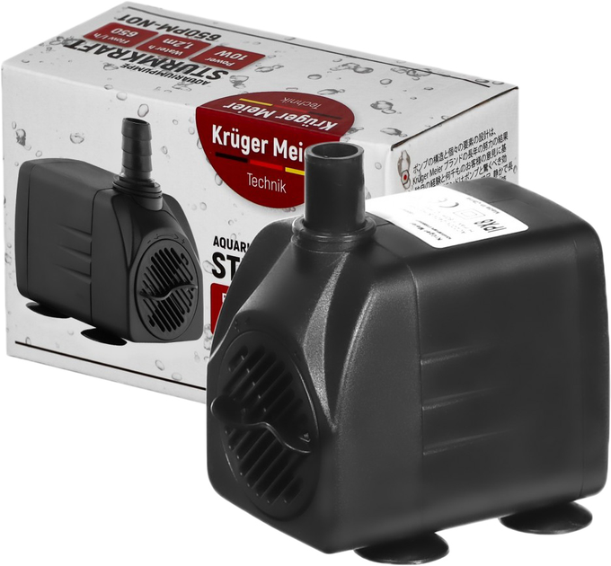 Помпа подъемная Kruger Meier Sturmkraft 650 л/ч (650PM-NO1) (5903900043168) - изображение 6