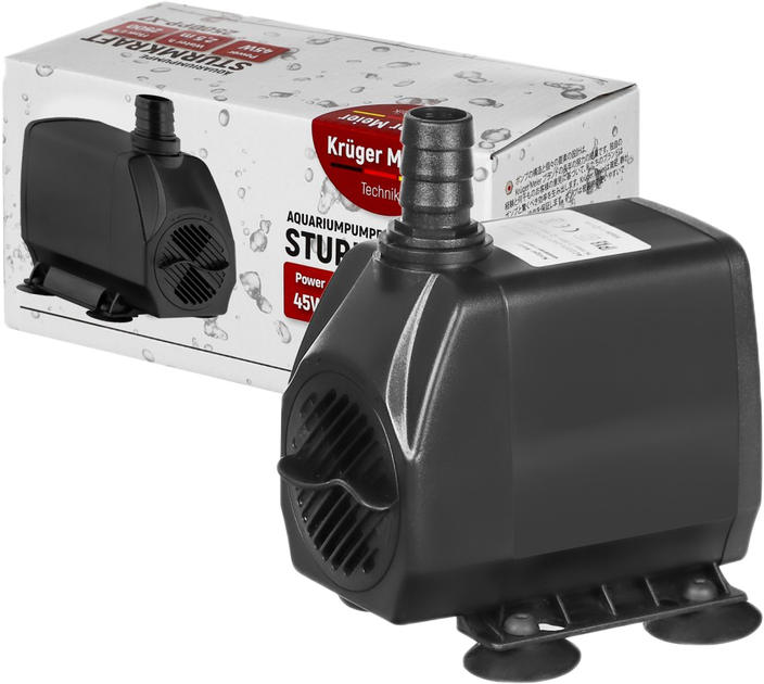 Помпа подъемная Kruger Meier Sturmkraft 2500 л/ч (2500PP-X7) (5903900043045) - изображение 5