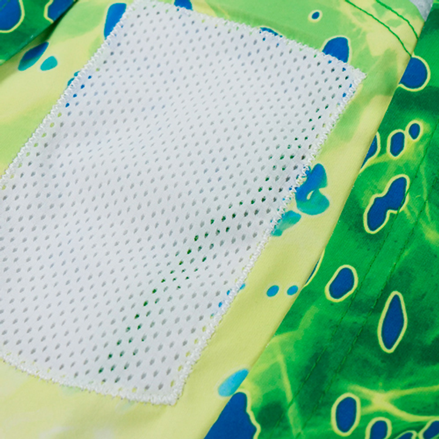 Реглан Pelagic Exo-Tech Hooded Fishing Shirt XL Green Dorado