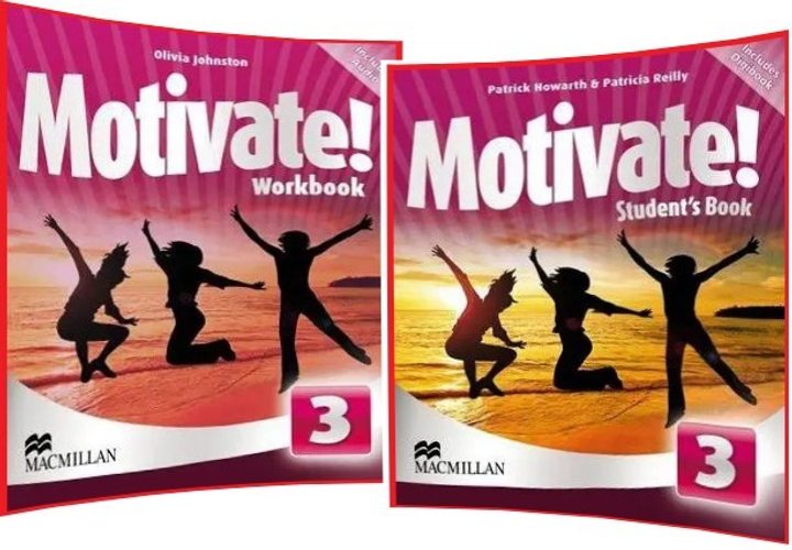 Motivate! Student'S Book+Workbook. 3. Macmillan. Комплект Книг По.