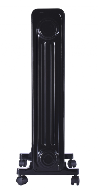 Масляный радиатор обогреватель 11 секцій 2300 Вт 23 кв м Luxell LUX-1230S Black (29001) - изображение 7